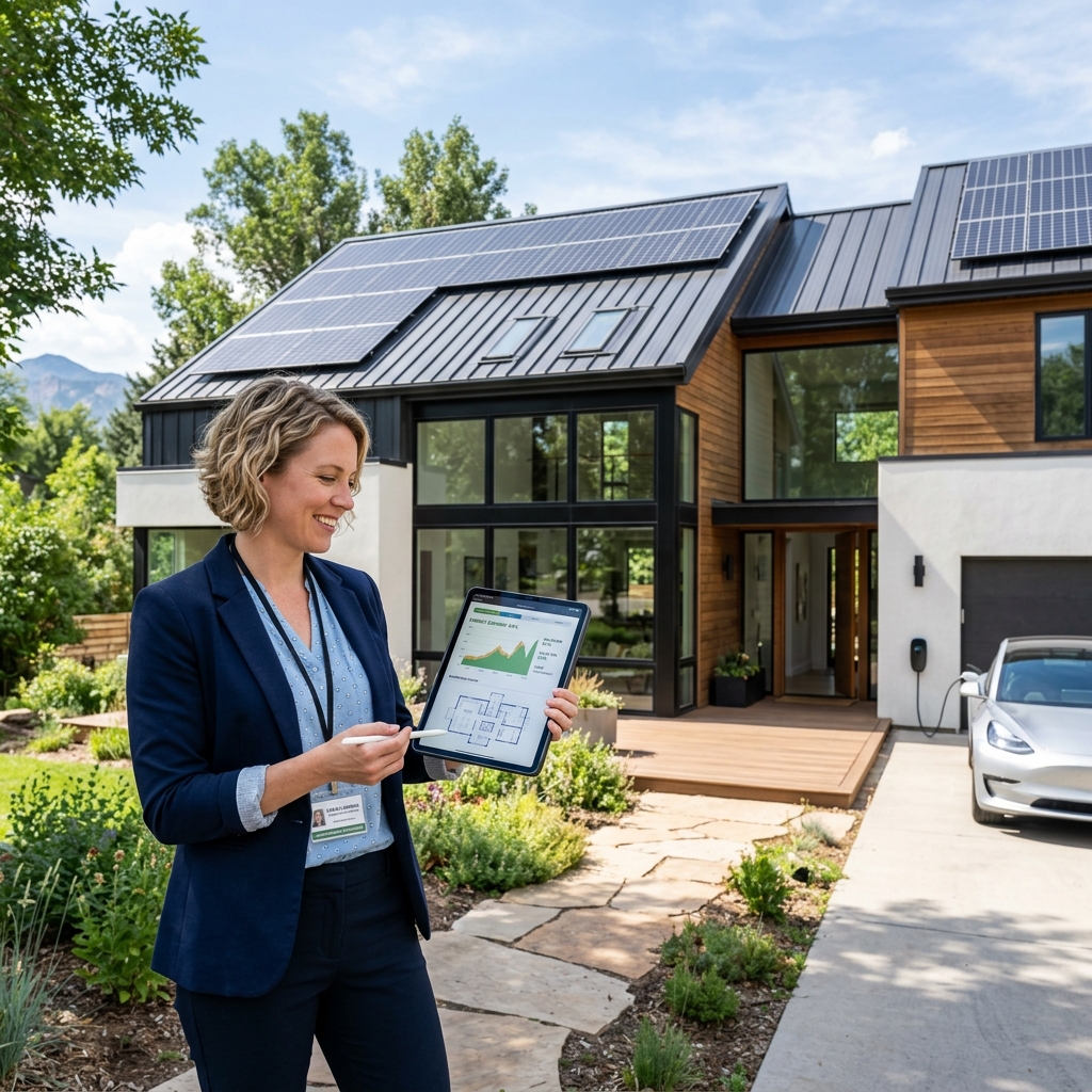Energieberater mit Photovoltaik-Beratung